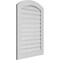 Ekena Millwork Arch Top Surface Mount PVC Gable Vent: Non-Functional, w/ 3-1/2"W x 1"P Standard Frame, 28"W x 36"H GVPAR28X3601SN - alternate 3